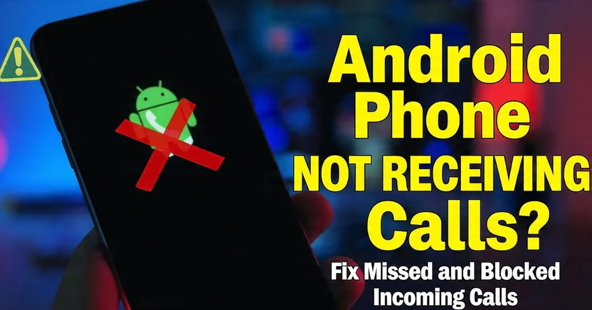 Android Phone Not Receiving Calls? Fix Missed and Blocked Incoming Calls
