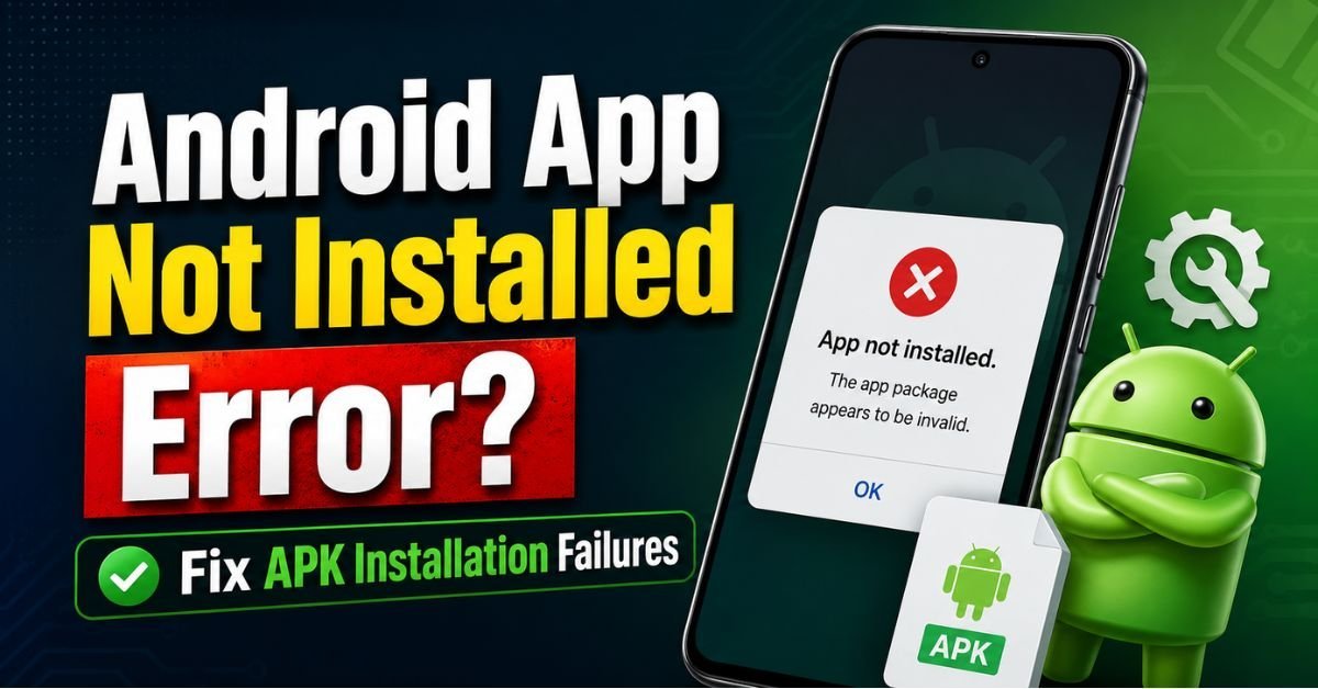 Fix 'App Not Installed' Error: 7 Ways to Resolve APK Failures