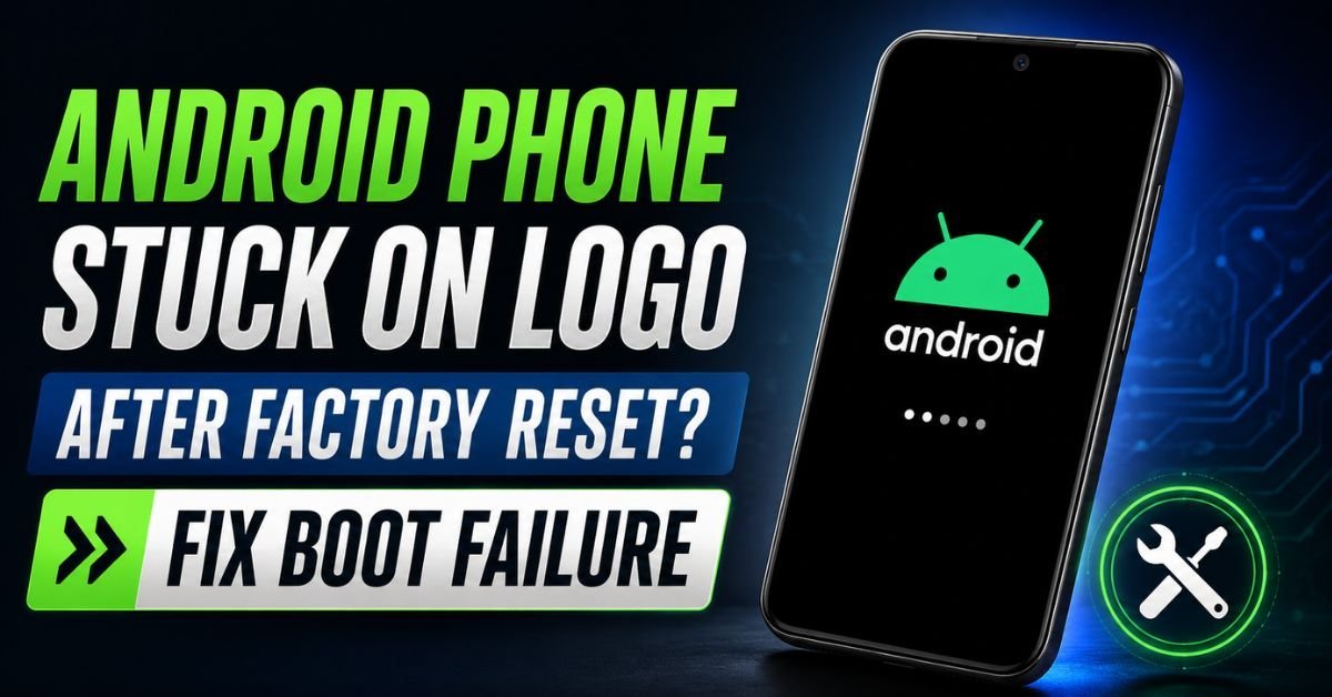Android Phone Stuck on Logo After Factory Reset? Fix Boot Failure