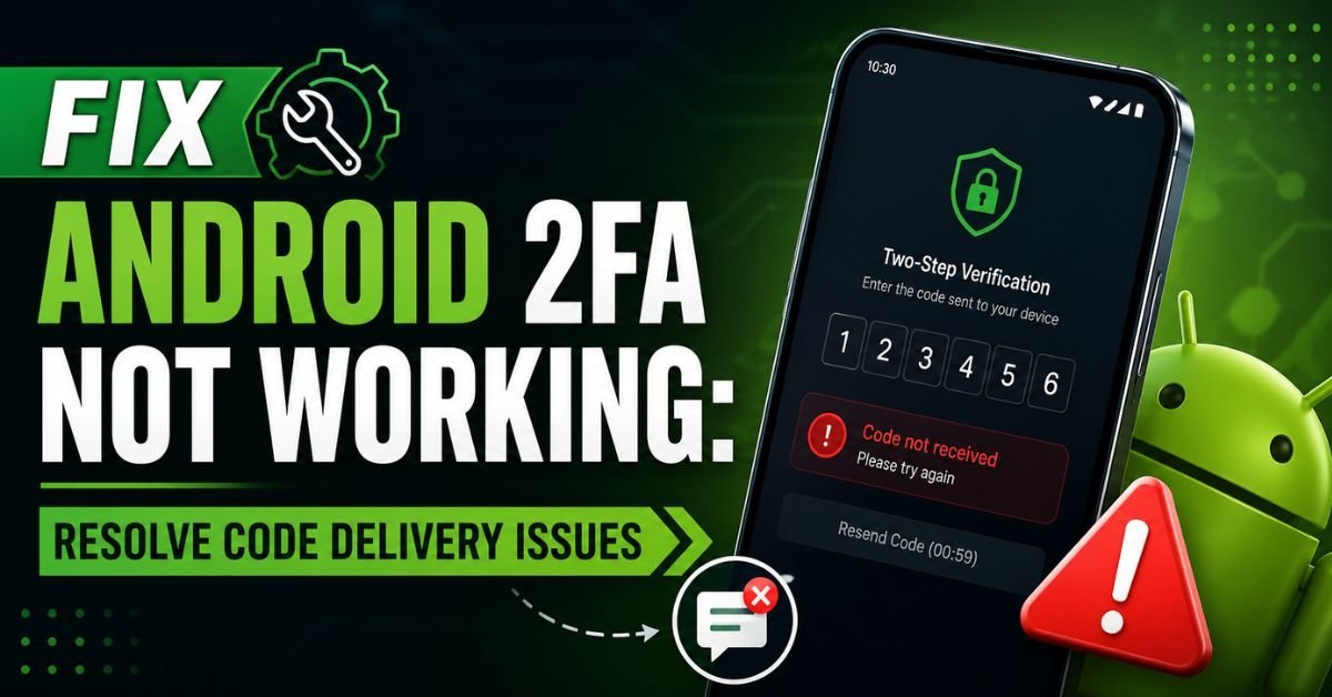 Fix Android 2FA Not Working: Resolve Code Delivery Issues