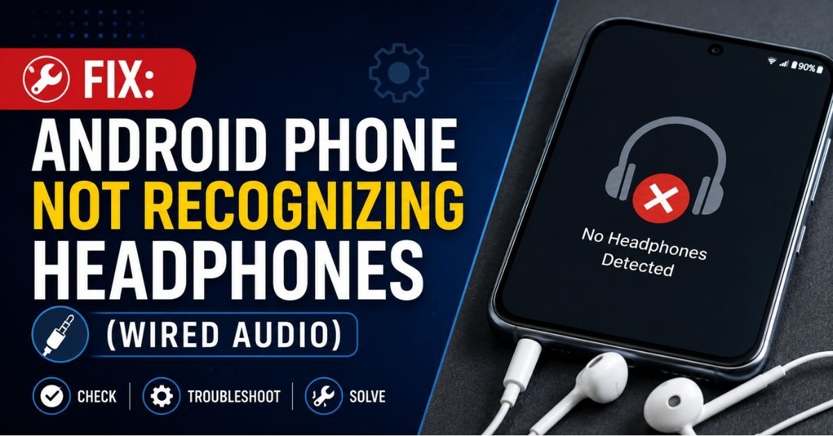 Fix: Android Phone Not Recognizing Headphones (Wired Audio)