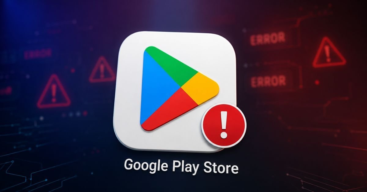 Google Play Store not working on Android — error fixes for downloads and updates