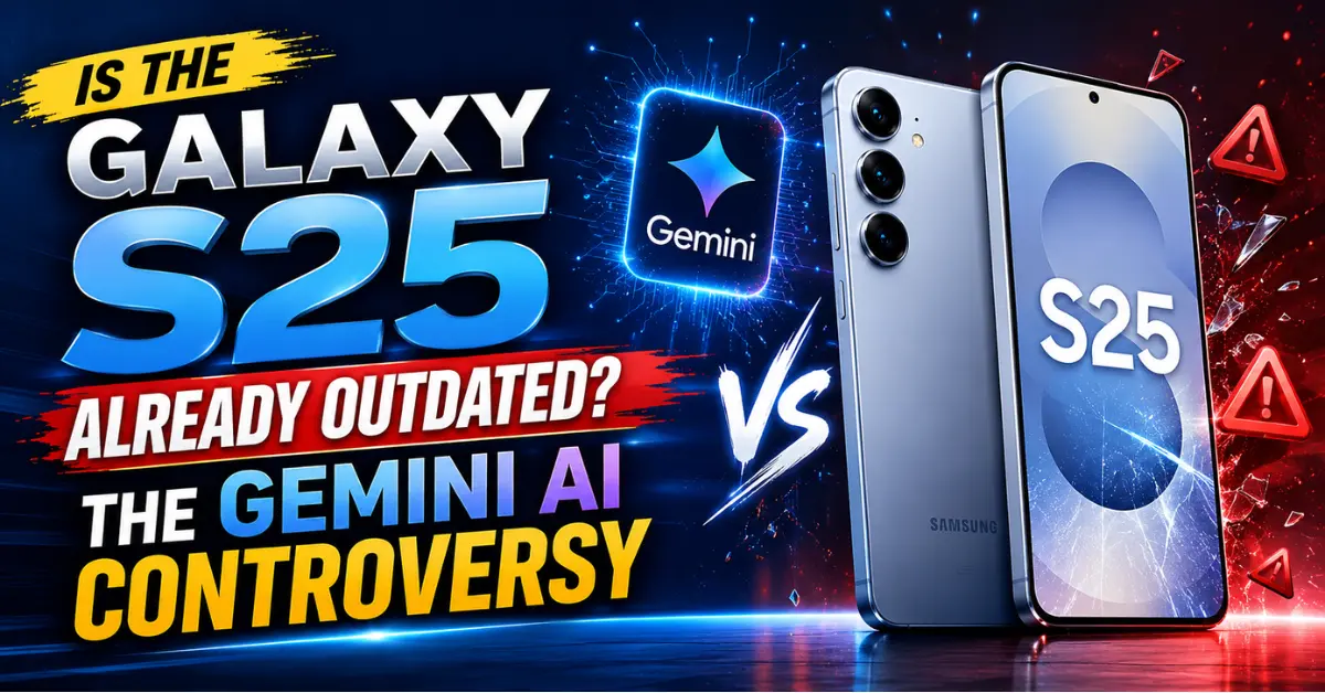 Is the Galaxy S25 Already Outdated? The Gemini AI Controversy