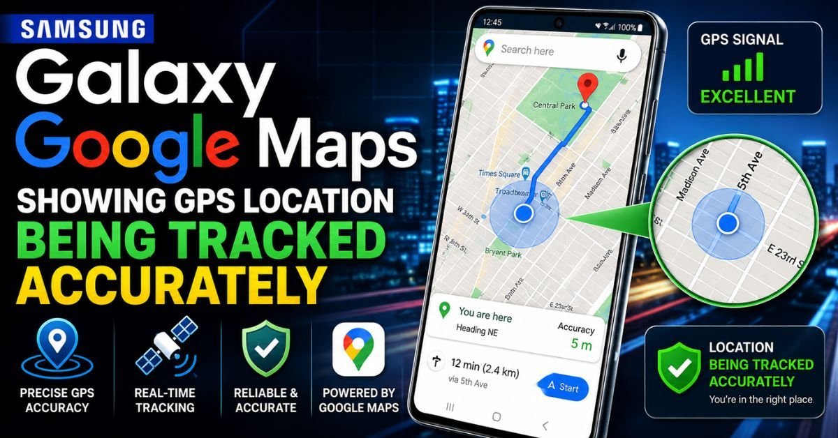 Samsung Galaxy GPS not working or inaccurate — fix GPS location on Galaxy phones