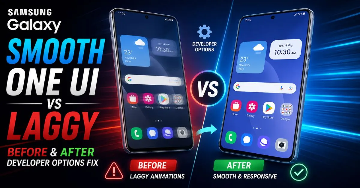 Samsung Galaxy One UI running slow — how to fix lag and speed up Samsung Galaxy phone