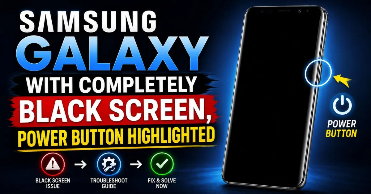 Samsung Galaxy black screen of death — how to fix Samsung that won't turn on or has black screen