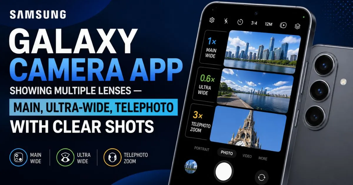 Samsung Galaxy camera not working or showing black screen — complete camera fix guide