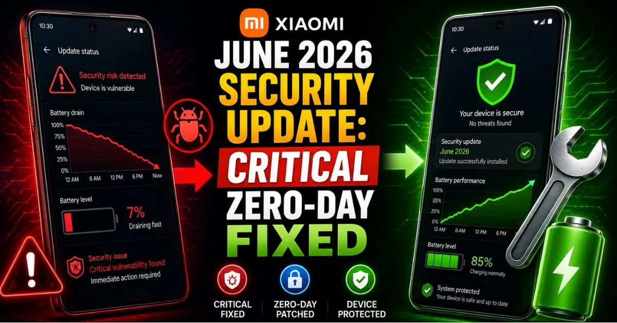 Xiaomi June 2026 Security Update: Critical Zero-Day Fixed
