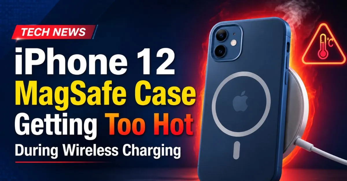 iPhone 12 MagSafe Case Getting Too Hot During Wireless Charging