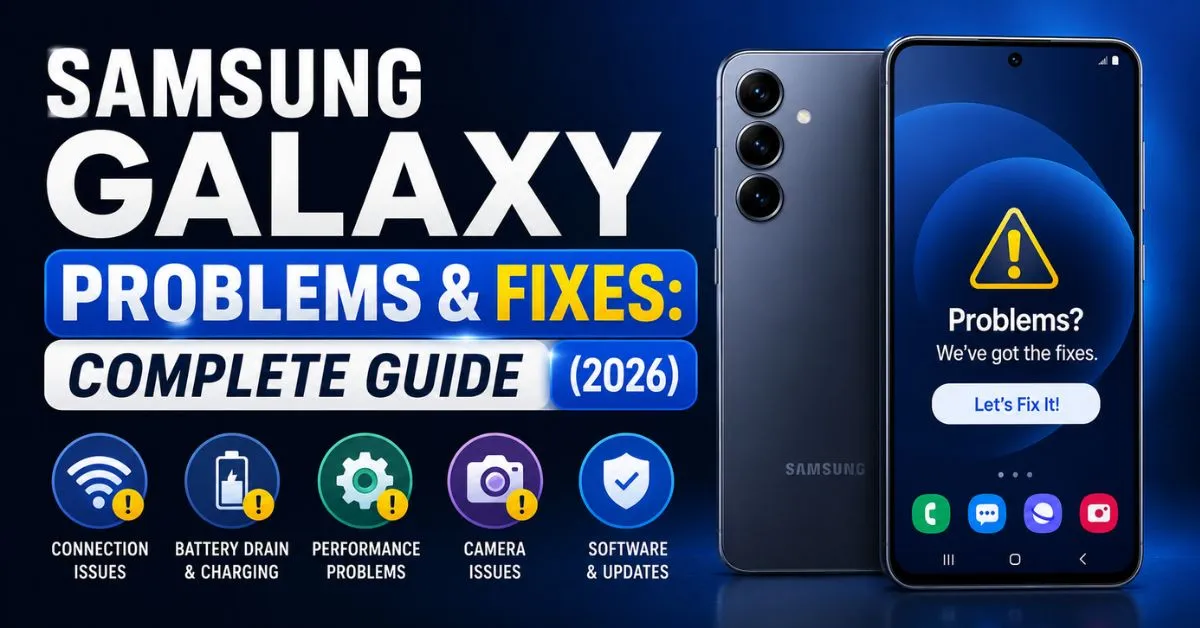 Samsung Galaxy Problems & Fixes: Complete Guide (2026)