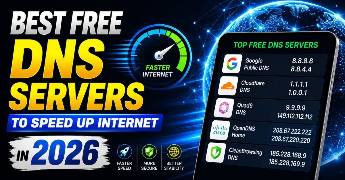 Best Free DNS Servers to Speed Up Internet in 2026
