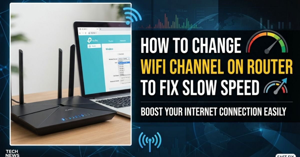 How to Change WiFi Channel on Router to Fix Slow Speed