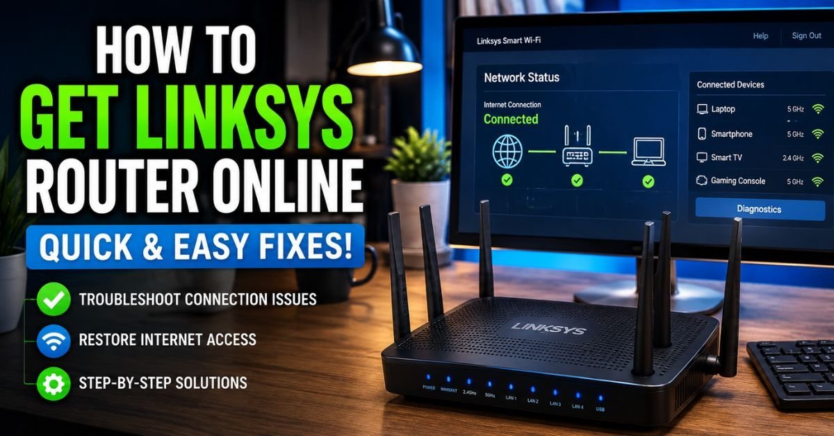 Linksys Router Not Working After Power Outage — Easy Fix